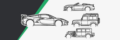 Silhouettes de Voitures