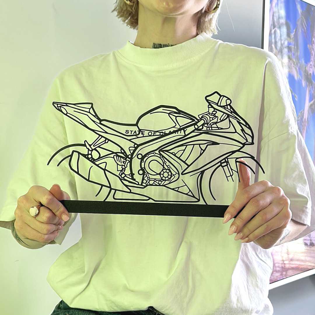 Silhouette de Voiture Personnalisée à Poser