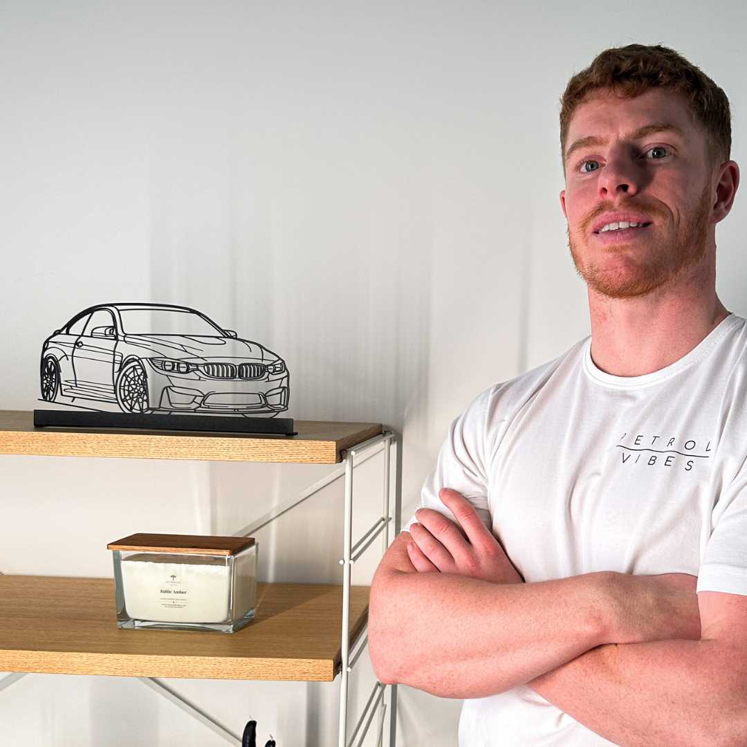 Silhouette de Voiture Personnalisée à Poser