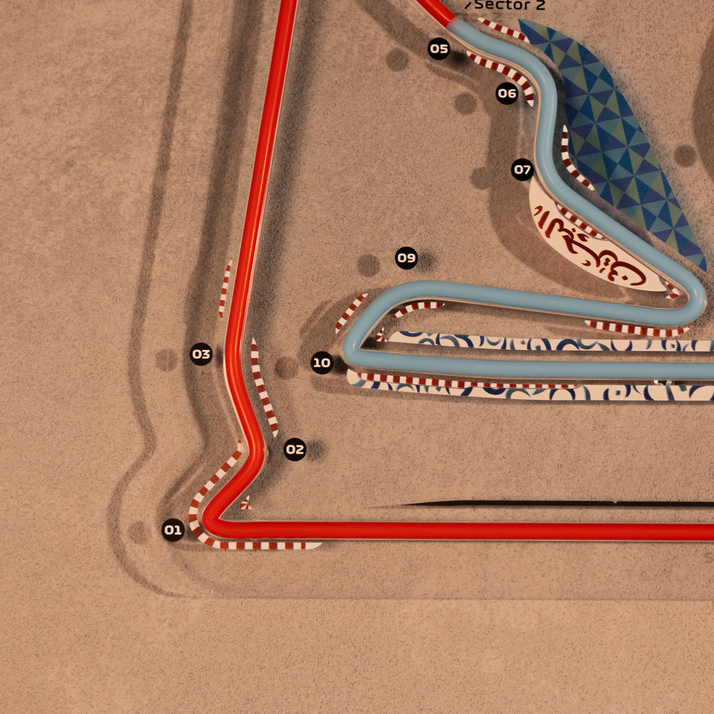 Circuit de Course Néon Personnalisé