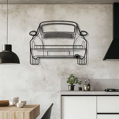 P Génération 3 Décoration murale métallique silhouette