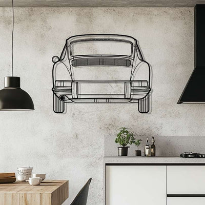 P Génération 1 Décoration murale métallique silhouette