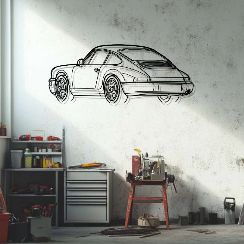 P Génération 3 Décoration murale métallique silhouette