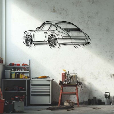 P Génération 3 Décoration murale métallique silhouette