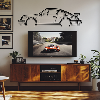 P Génération 2 Décoration murale métallique silhouette