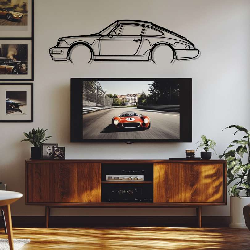 P Génération 3 Décoration murale métallique silhouette