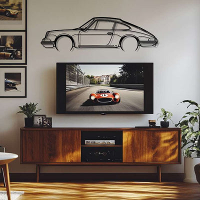 P Génération 1 Décoration murale métallique silhouette