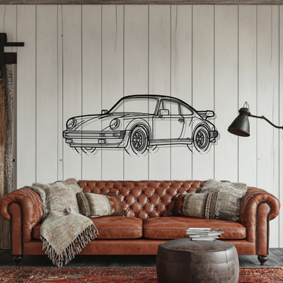 P Génération 2 Décoration murale métallique silhouette