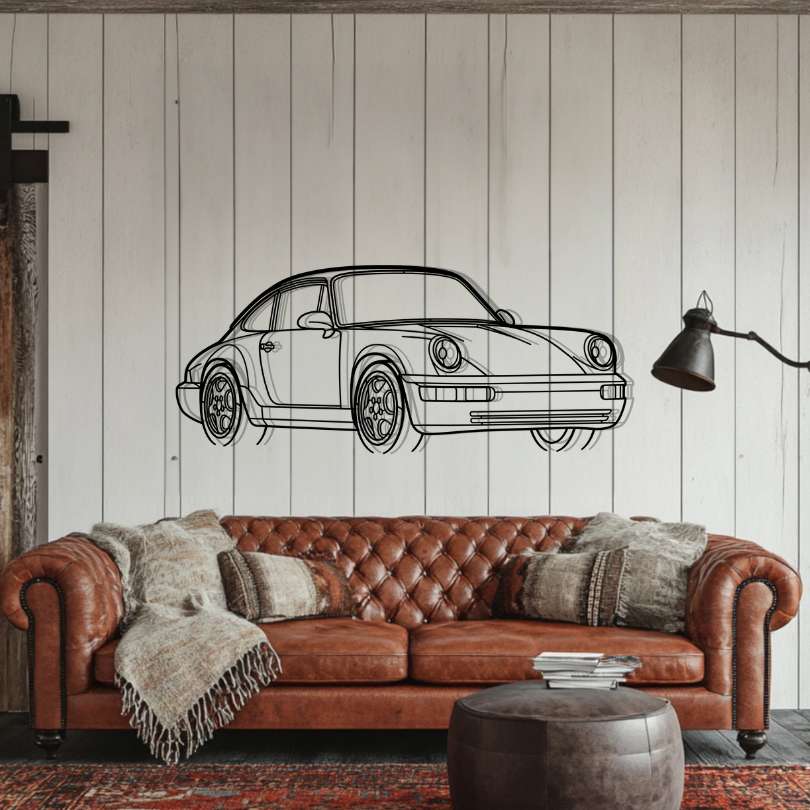 P Génération 3 Décoration murale métallique silhouette