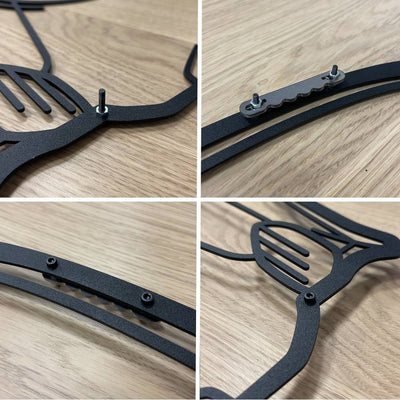 Formula One 2022-2023 F1 Décoration murale métallique silhouette classique