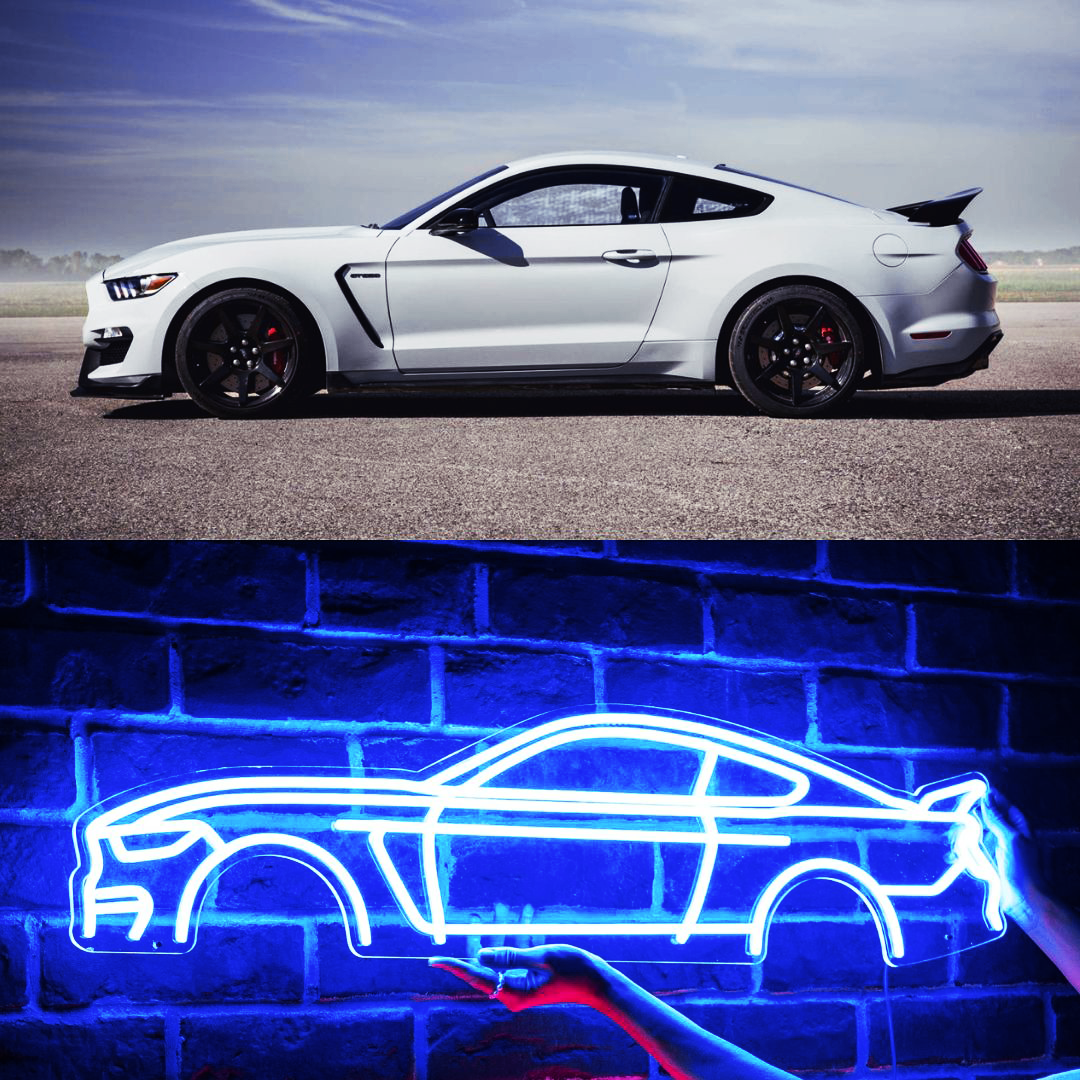 Silhouette Néon Personnalisée