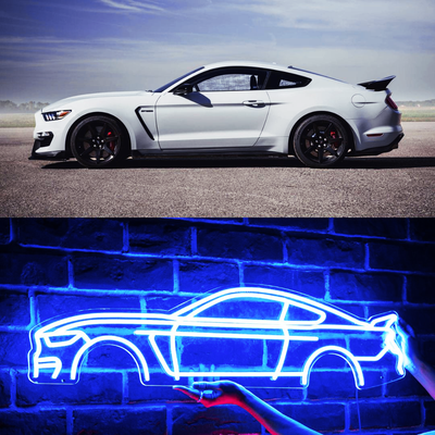 Silhouette Néon Personnalisée