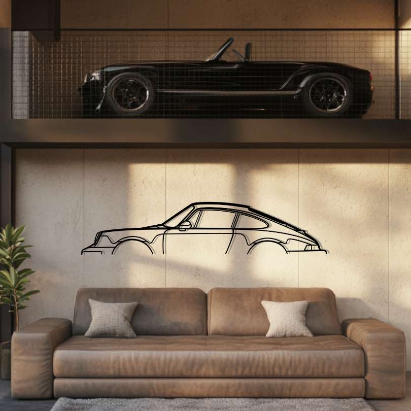 P Génération 3 Décoration murale métallique silhouette